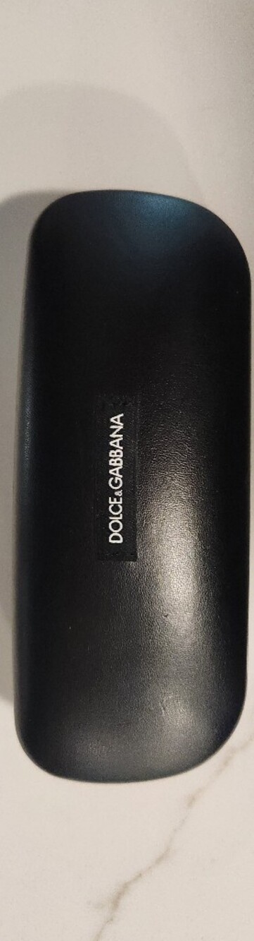 Authentic Dolce& Gabbana Hard Clamshell Eyewear Case